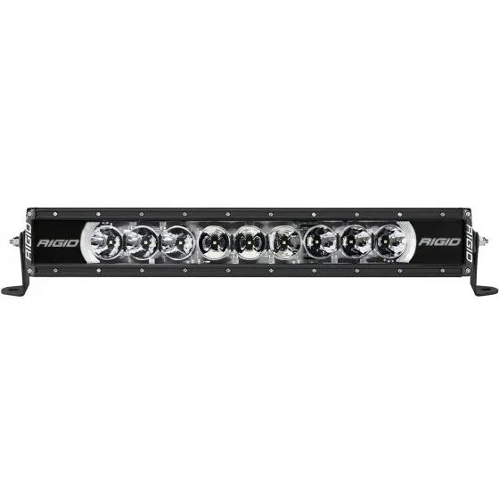 220053 – RIGID IND Light Bar, LED Bulb 20 Inch Length 9 Clear Bulb Multi Color Option Back Lighting 76 Watt/ Amp Draw...